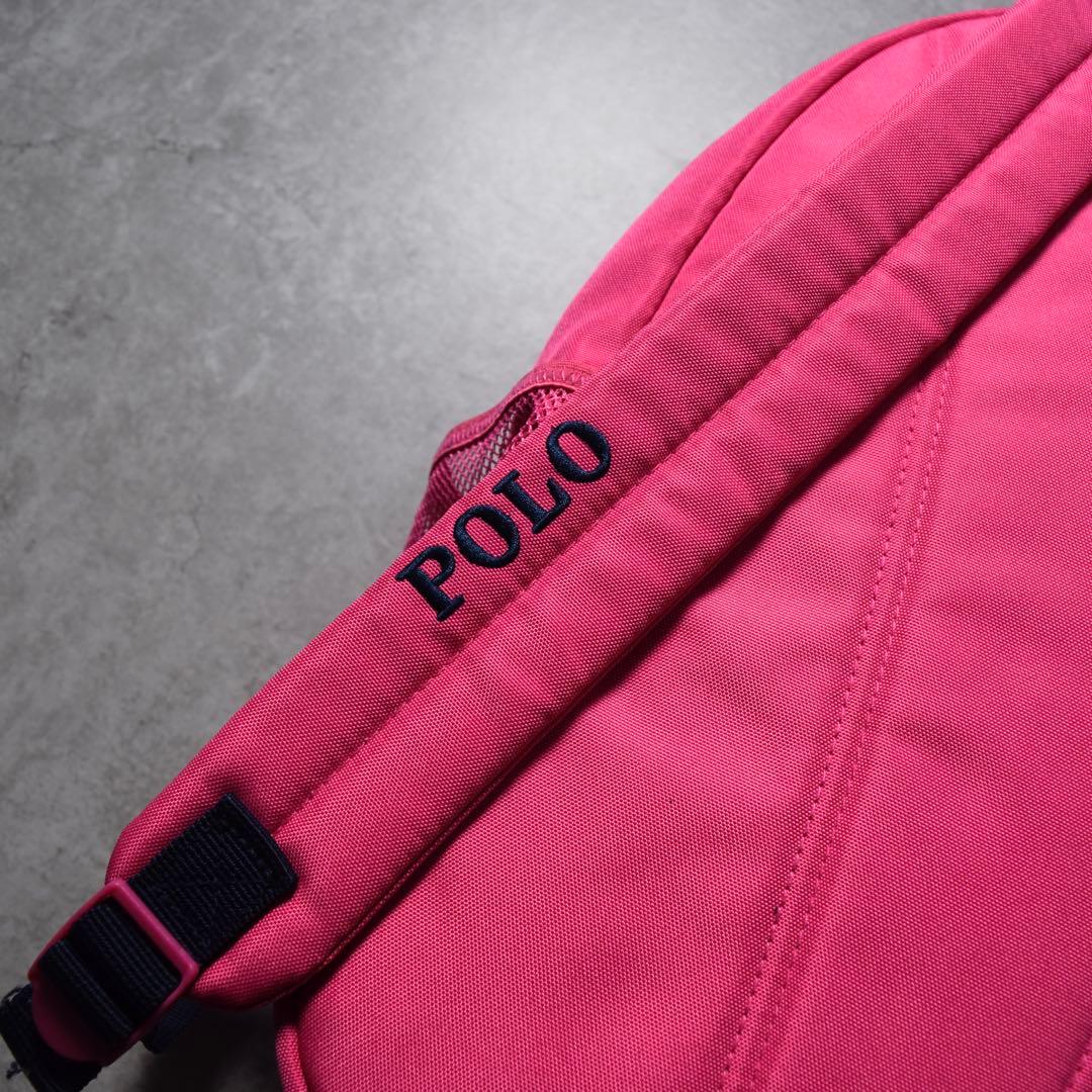 archive ギャル POLO バックパック ピンク ビッグポニー y2k