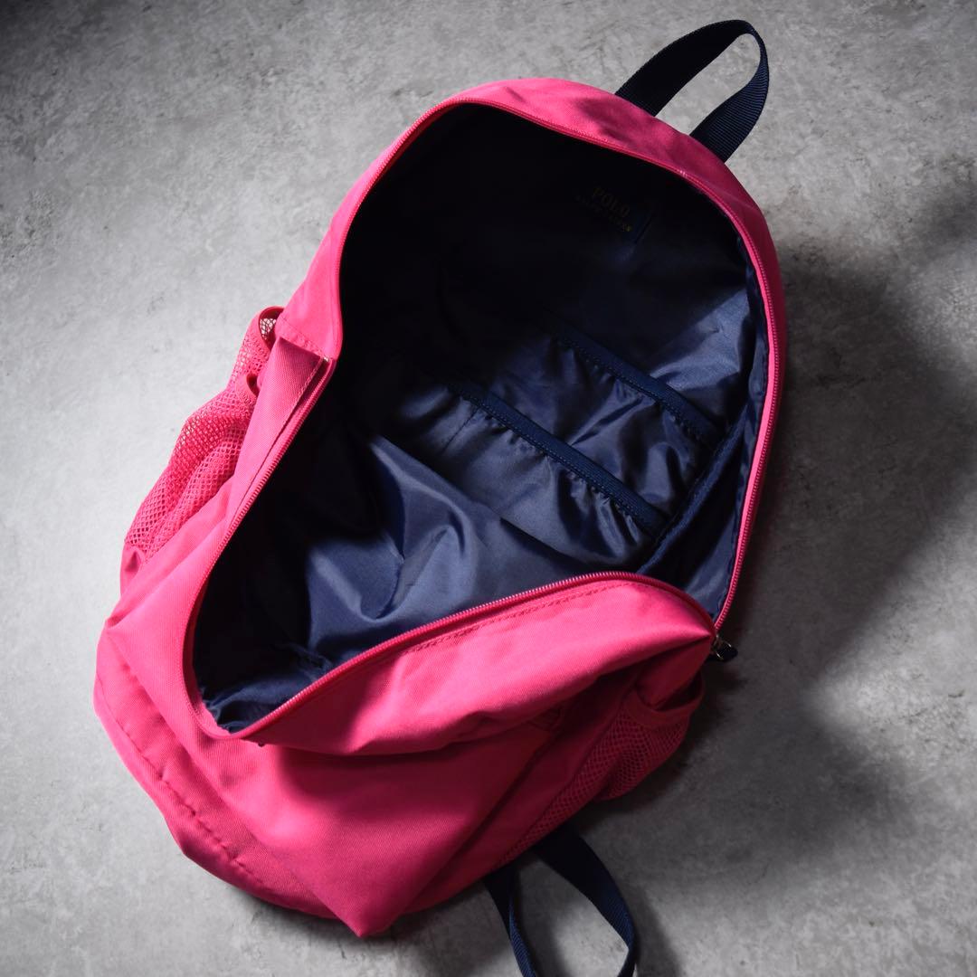 archive ギャル POLO バックパック ピンク ビッグポニー y2k