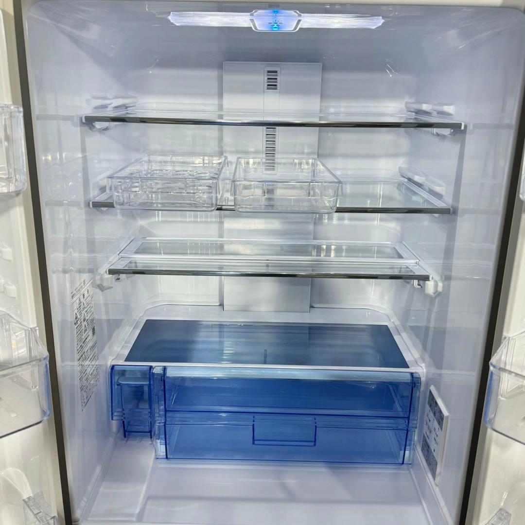 SHARP 457L 6ドア 冷蔵庫 高年式 2021年製 大容量 d2756