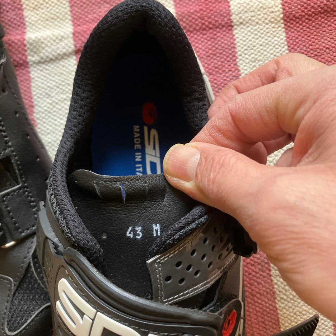 SIDI HSV ブラックサイクルシューズ サイズ43メガ