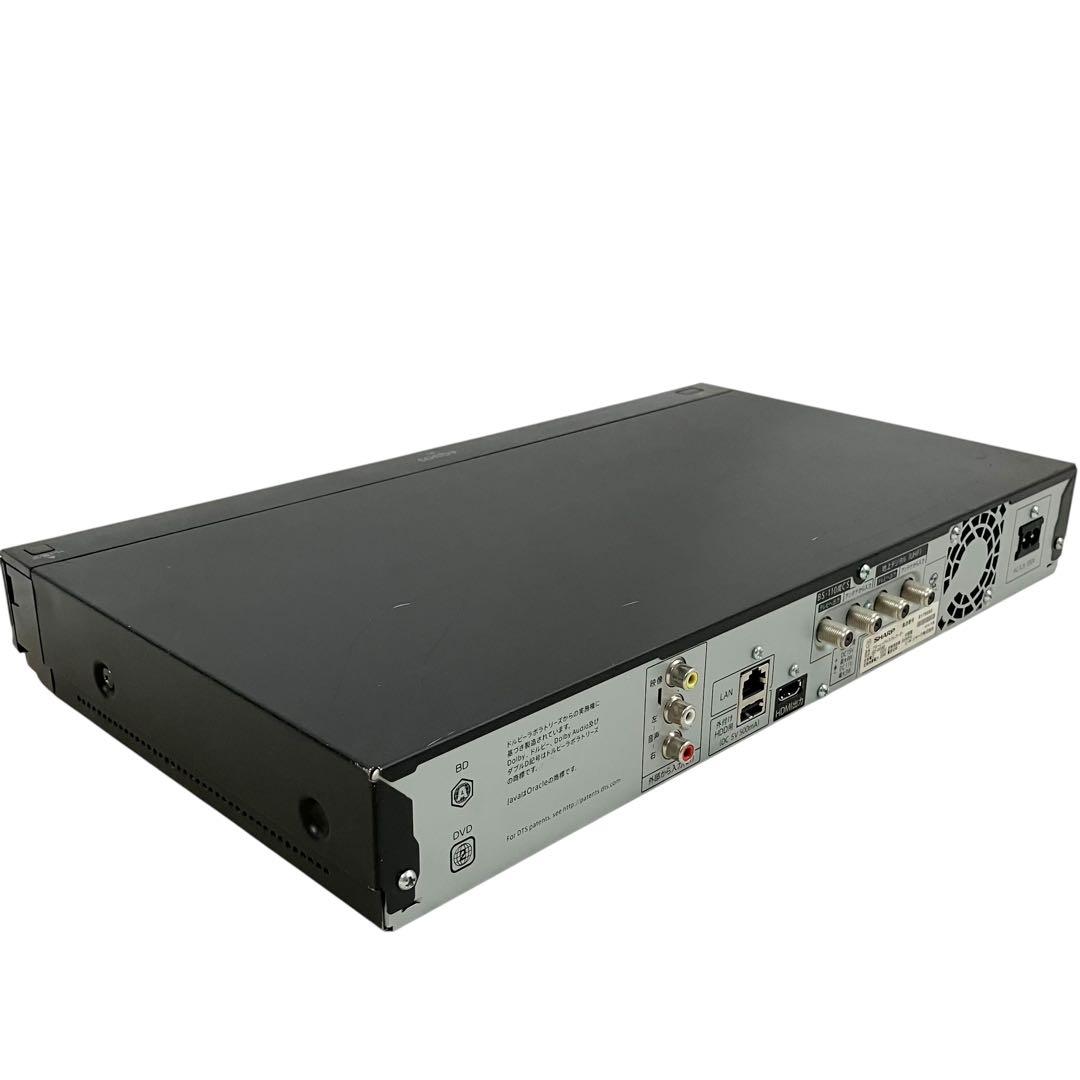 シャープ AQUOS 2番組同時録画 ブルーレイレコーダー BD-W580