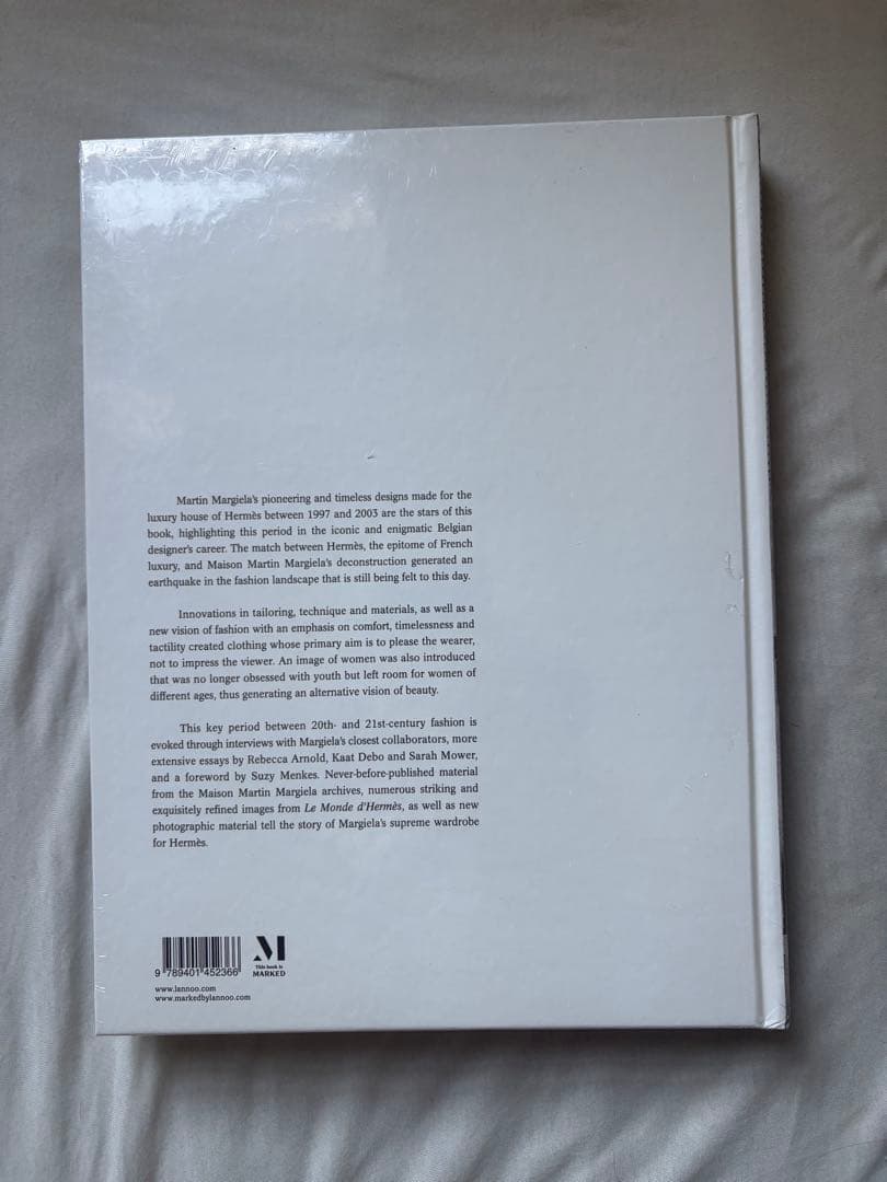 新品　MARGIELA THE HÈRMES YEARS マルジェラ　書籍　本