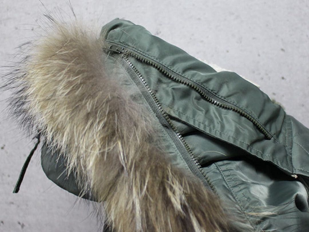 ANDSUNS AVIREXコラボミリタリージャケット N-3B XL