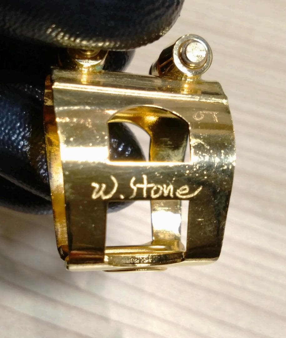 WoodStone テナーサックス用リガチャー Otto Linkメタル用