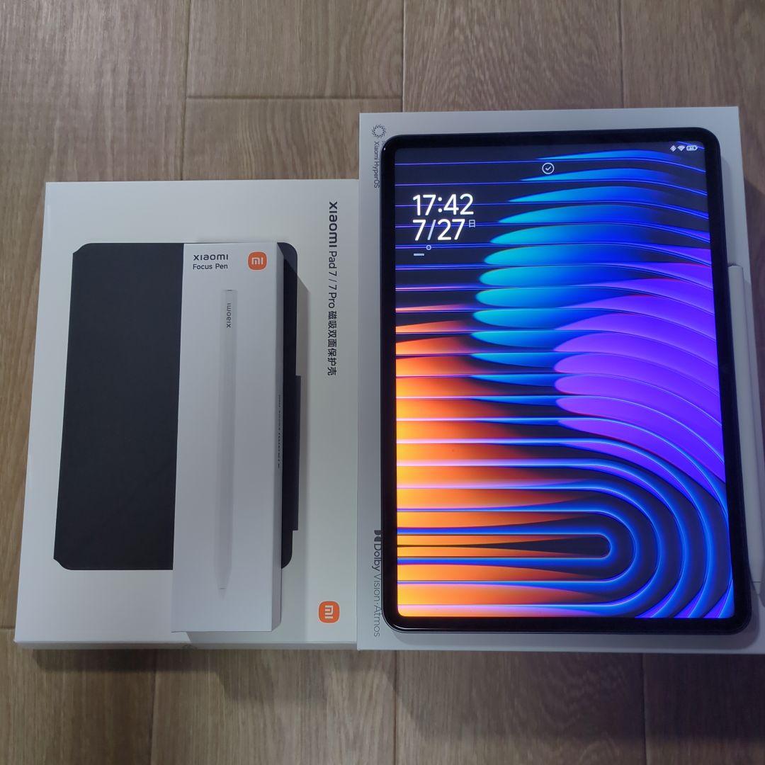 【純正スタイラスペン付】Xiaomi Pad 7 8G 128G グレー
