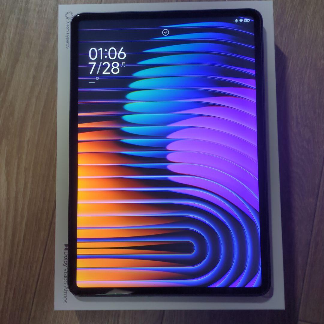 【純正スタイラスペン付】Xiaomi Pad 7 8G 128G グレー