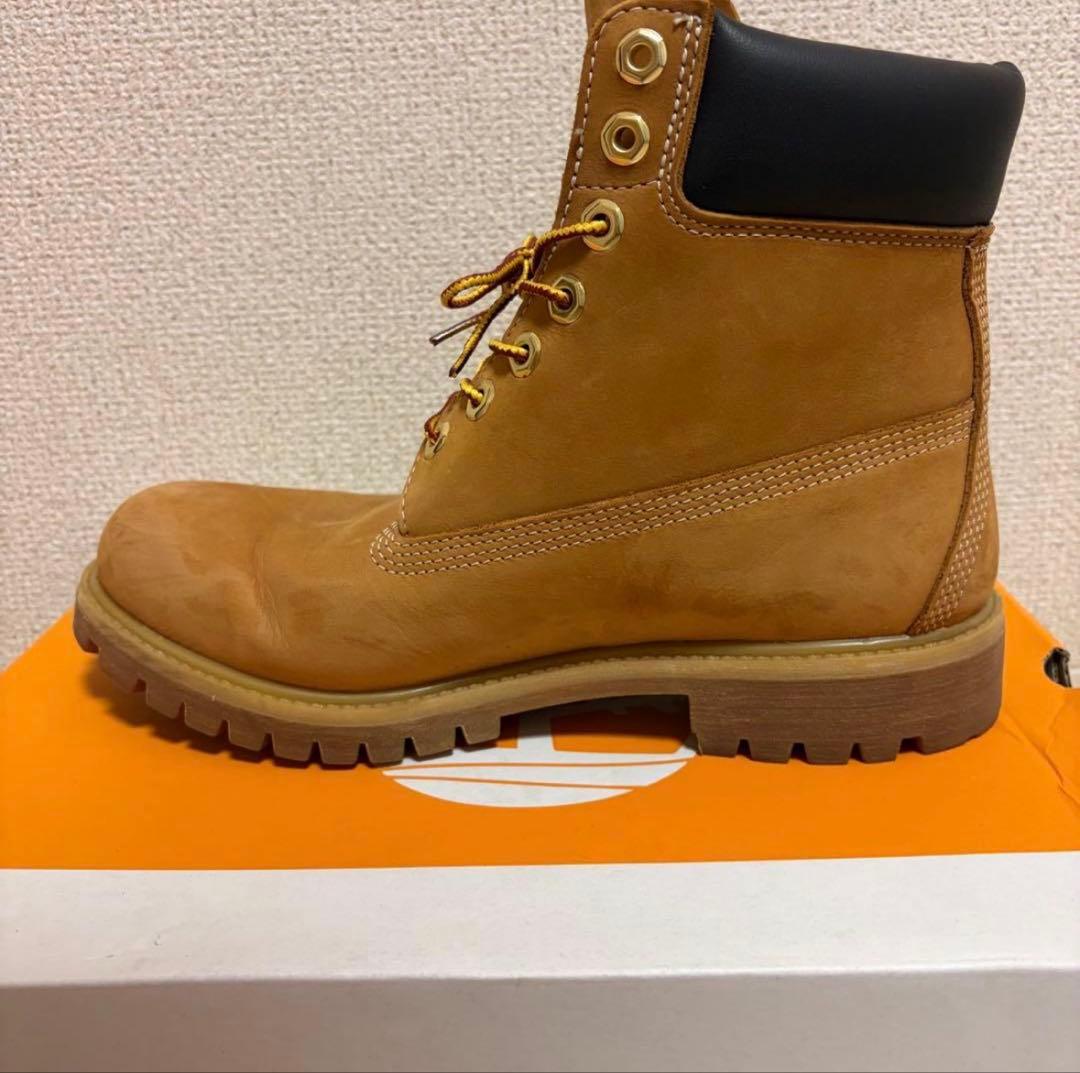 Timberland ブラウン ハイカットブーツ