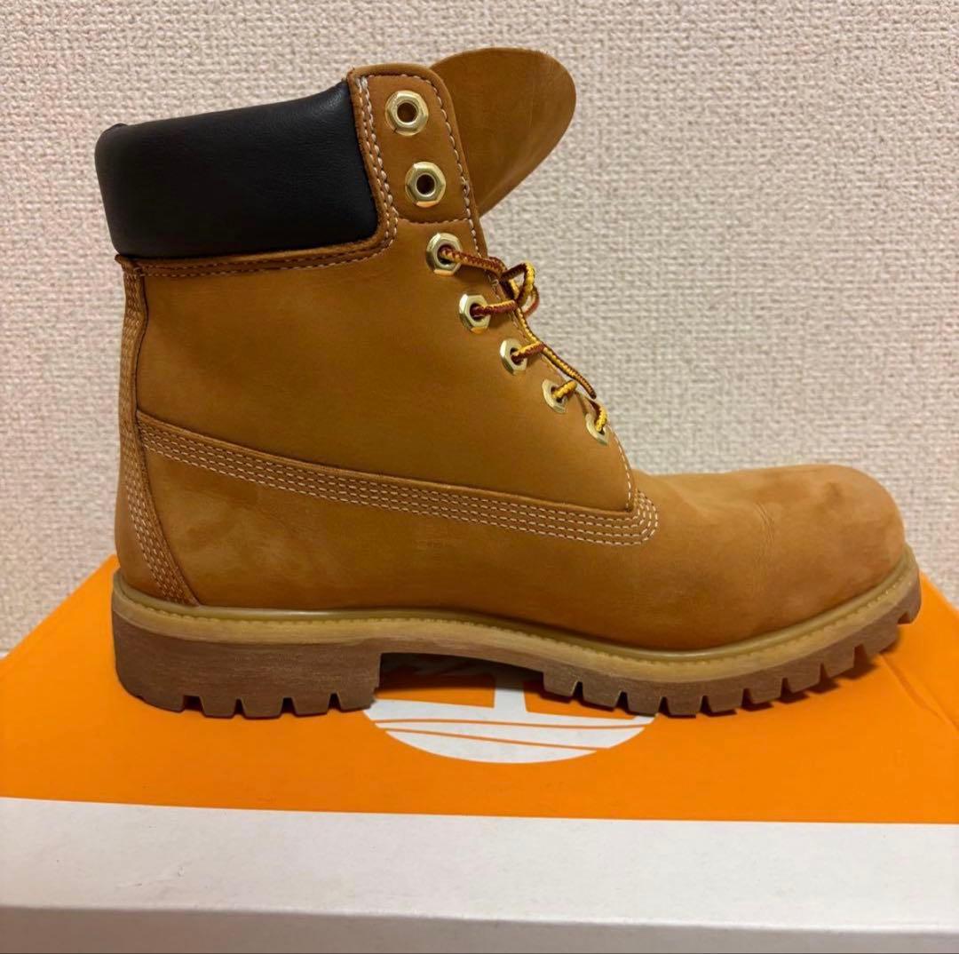 Timberland ブラウン ハイカットブーツ
