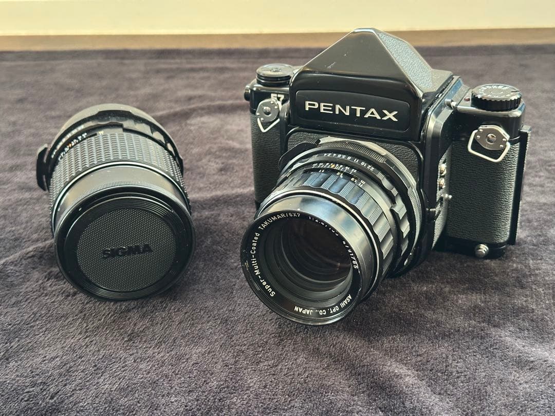 PENTAX 67・中判カメラ　レンズ付き