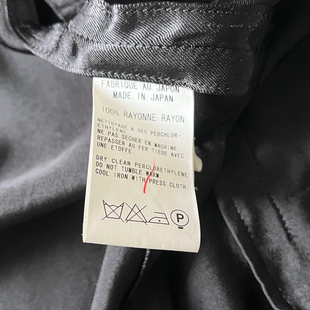 2009AW Y’s ジャケット　レーヨン　ブラック　YZ-J12-207