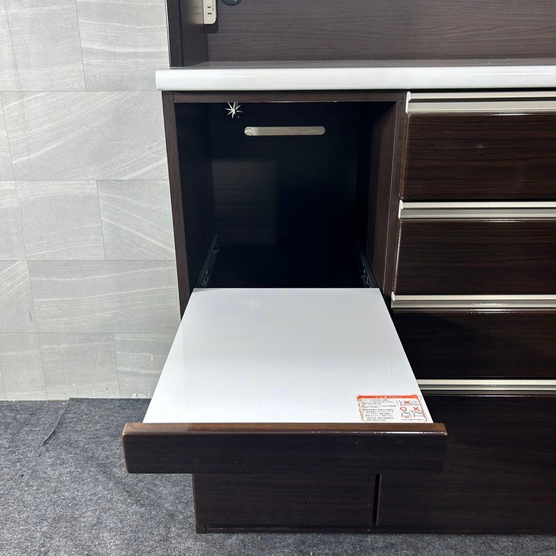 ニトリ 食器棚 ポスティア120 キッチンボード 幅120cm 格安 d4545