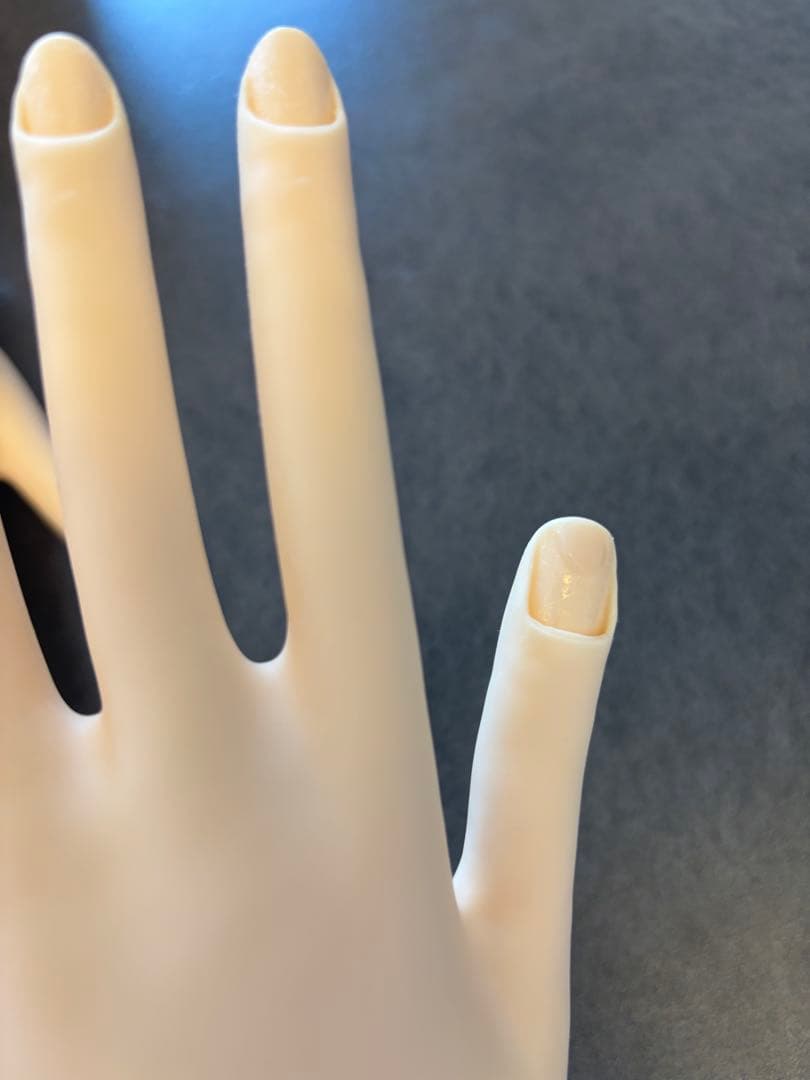 ほぼ新品 ネイリスト技能検定試験用　JNEC認定モデルハンド