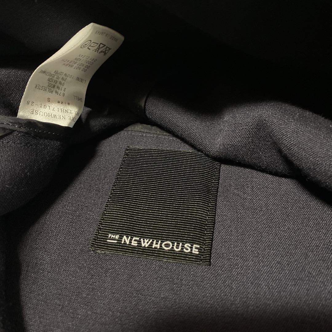 THE NEWHOUSE 金ボタン ダブル ジャケット テーラードジャケット S
