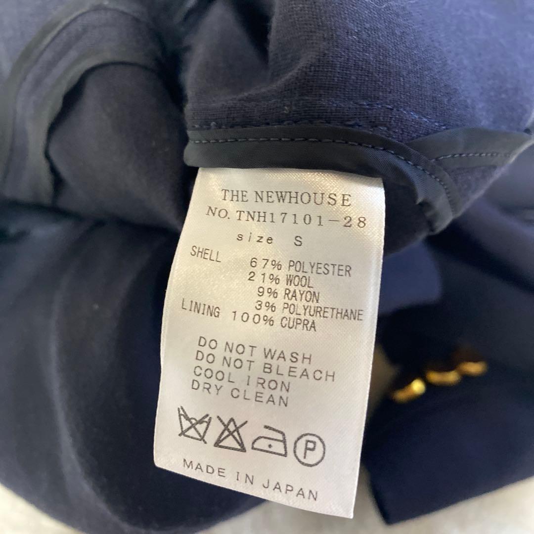 THE NEWHOUSE 金ボタン ダブル ジャケット テーラードジャケット S