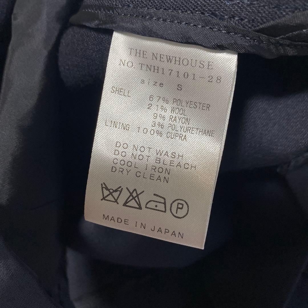 THE NEWHOUSE 金ボタン ダブル ジャケット テーラードジャケット S