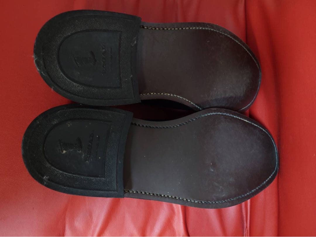 【ほぼ未使用・美品】REGAL 2589 黒 25.5cm ウィングチップ 革靴