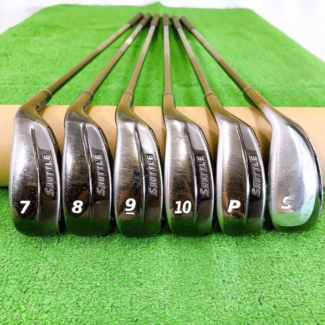 テ12★マジェスティメガシャトル i3000X shuttle6本アイアンセット