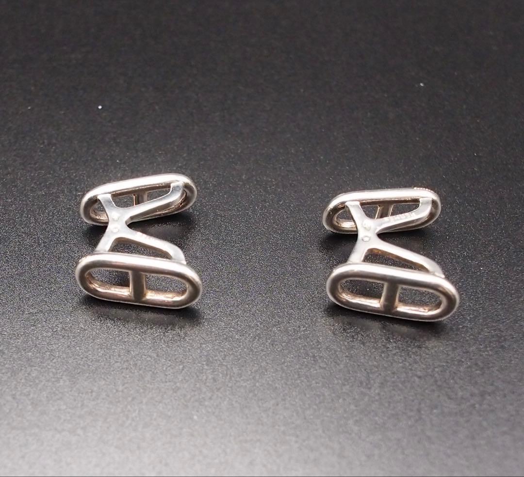 エルメスシェーヌダンクル　ヴィンテージ　カフスリンクス