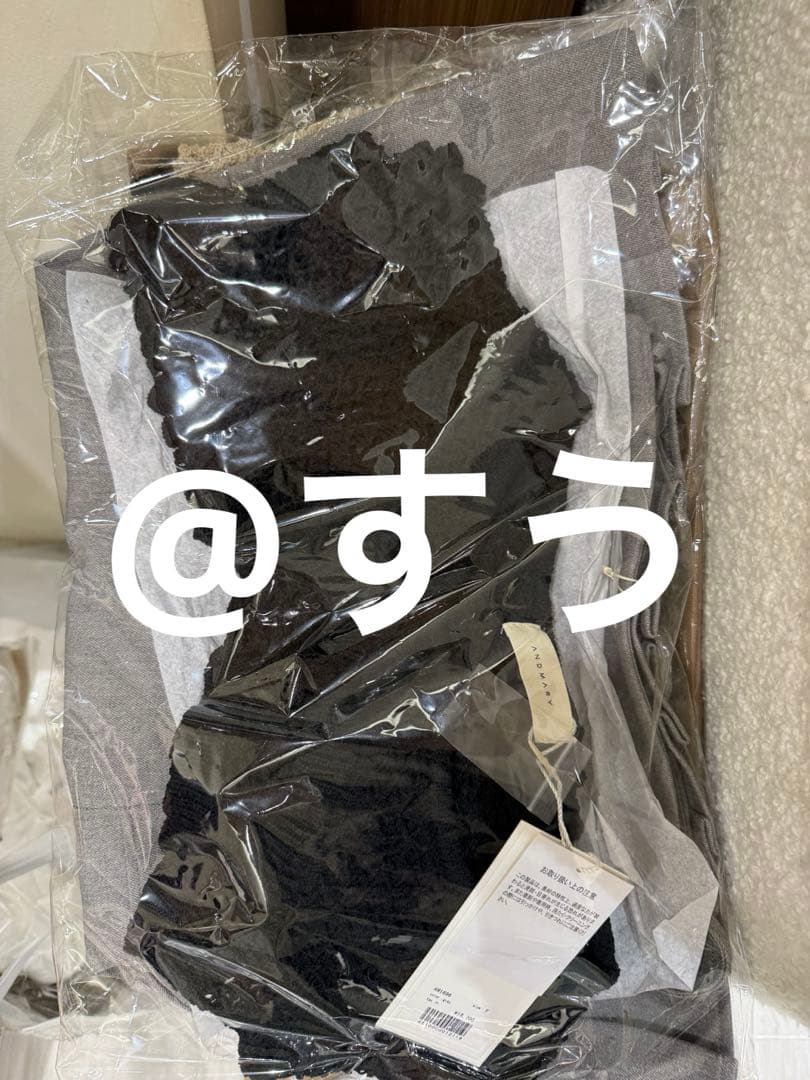 andmary Grenda pleats set mini dress グレー