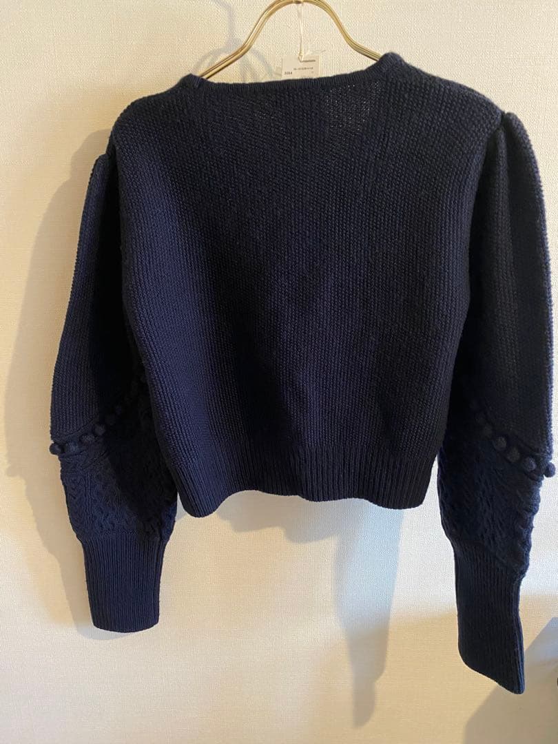 Verybrain 紺　カーディガン　ニット