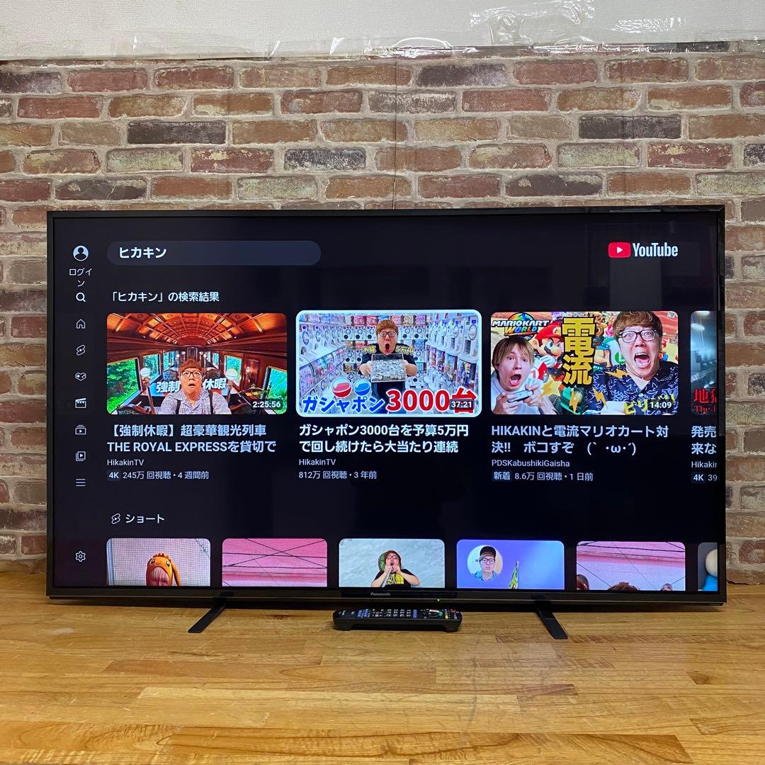 パナソニック 55 V型 4K液晶テレビ VIERA TH-55FX600