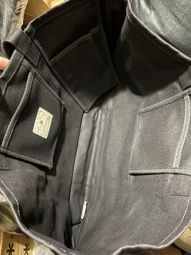 野遊びトート　Lサイズ　タグ付き　トートバッグ　スノーピーク　オンライン限定廃盤