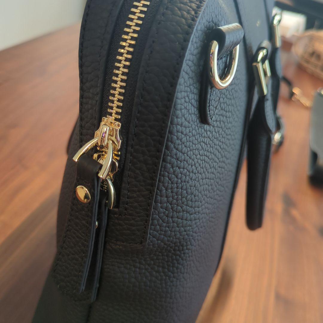 新品未使用　HAYNI× Roynel　本革ビジネス・フォーマルバッグ　ブラック