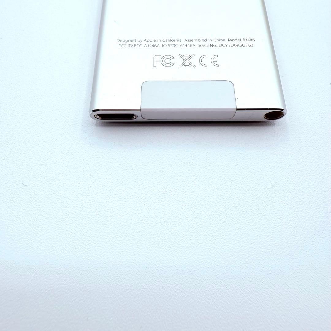 【美品】iPod nano 第7世代 16GB シルバー ケース付　付属品　完品