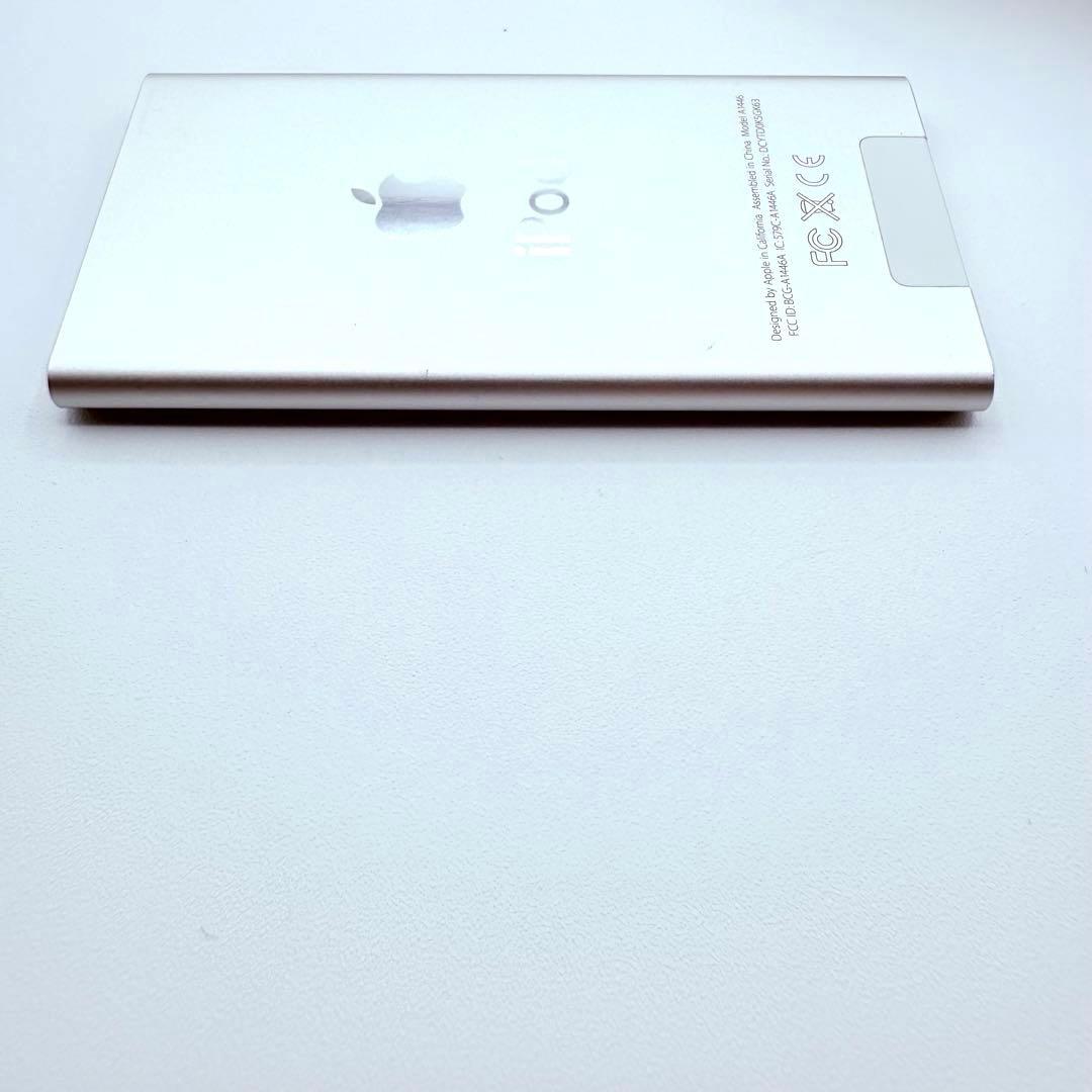 【美品】iPod nano 第7世代 16GB シルバー ケース付　付属品　完品