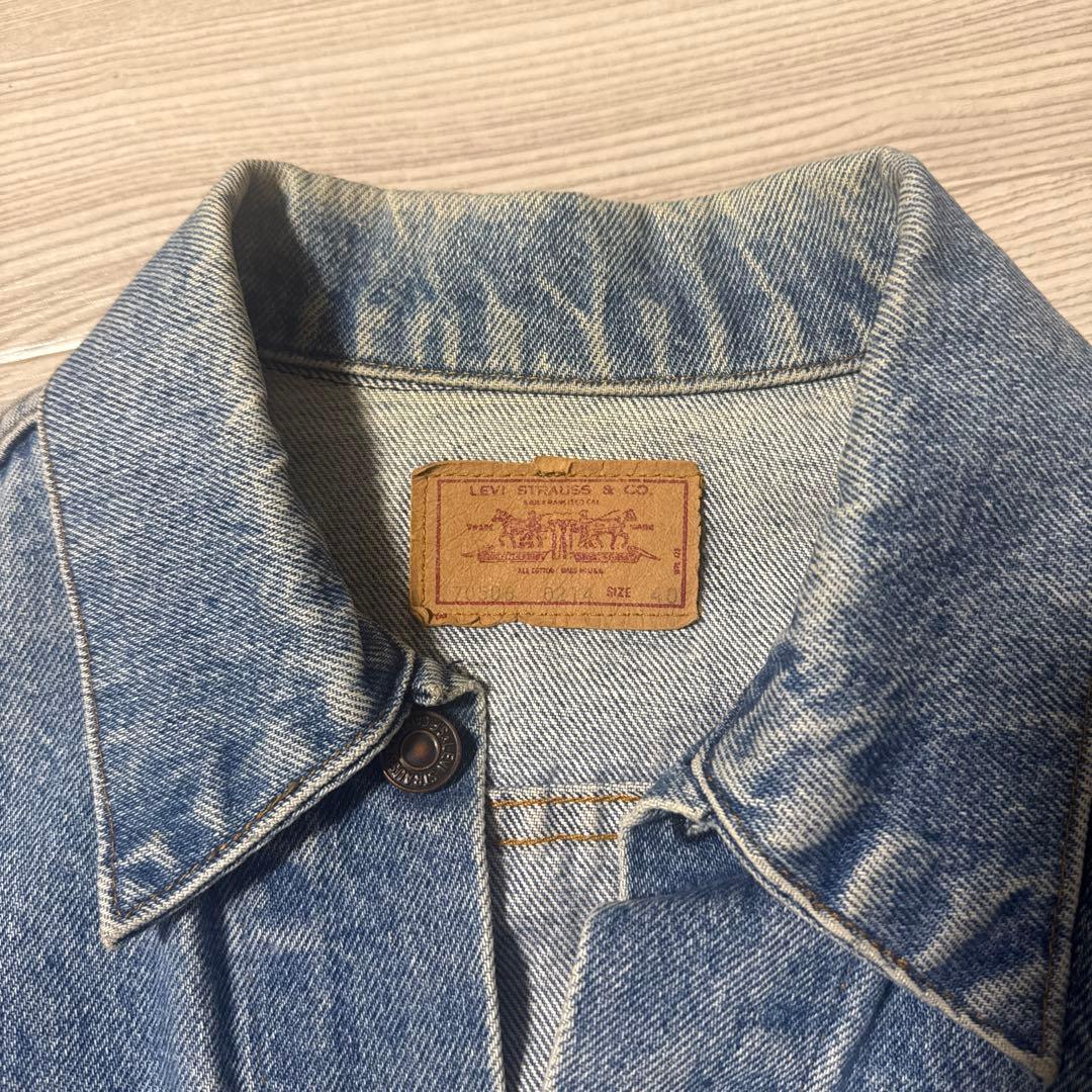 USA製　80s リーバイス 70506-0214 デニムジャケット