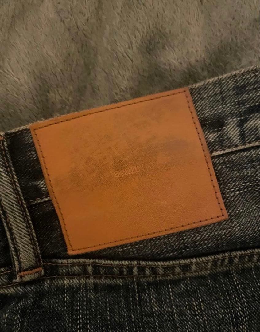 パンツ 24ss FADED MODERN DENIM WIDE TROUSERS