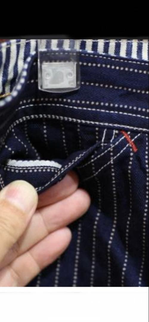 フリーホイーラーズ ロングショアマン ウォバッシュ ワークパンツ完売W36