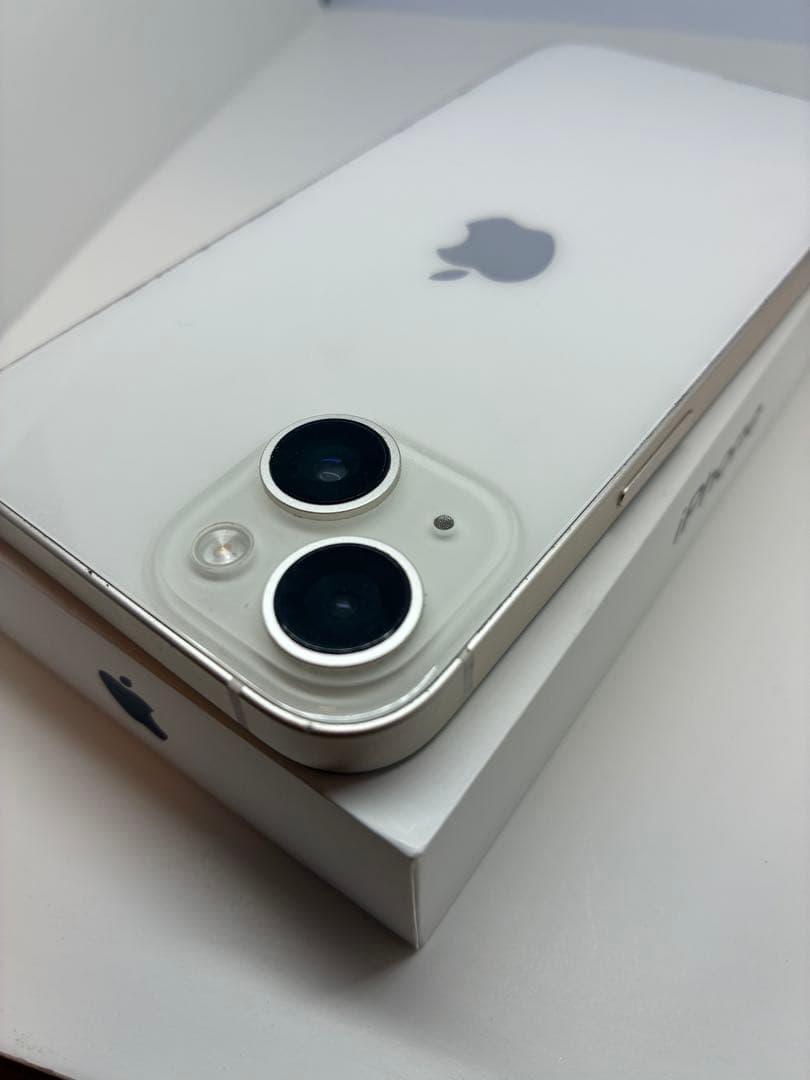 【美品】iPhone14 128G スターライト　SIMフリー　100%バッテリ