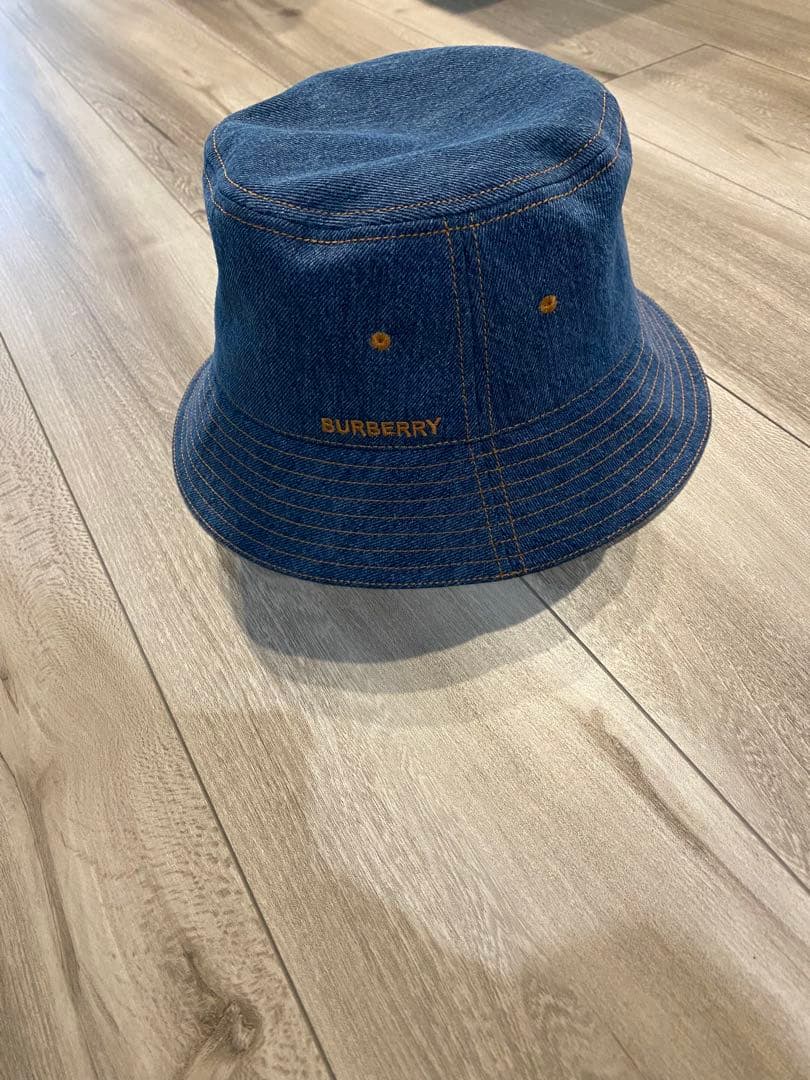 BURBERRY デニム バケットハット