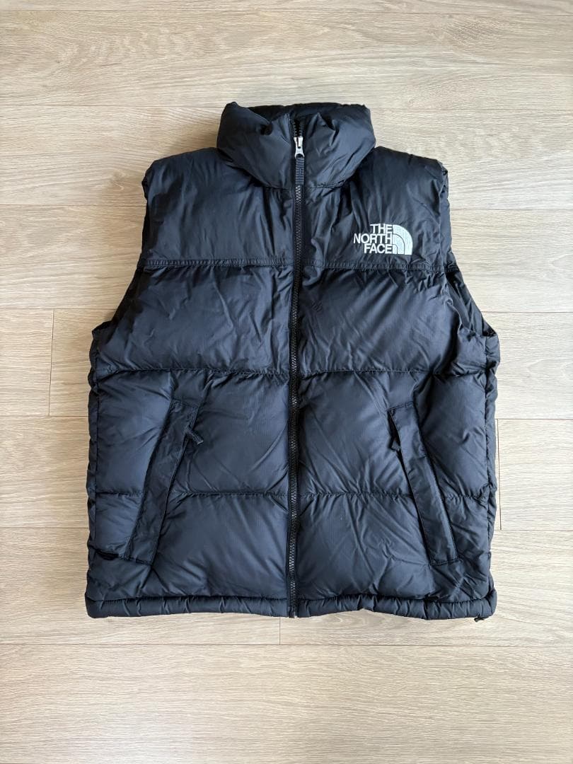THE NORTH FACE ヌプシベスト ND92338 ブラック Sサイズ