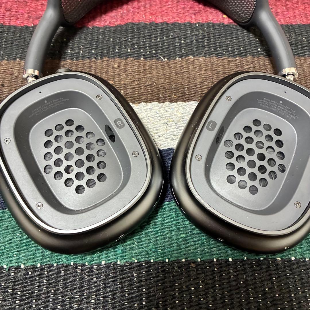 純　AirPods Max スペースグレー 本体 箱付き　カバーセット付