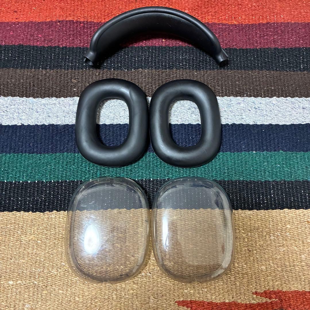 純　AirPods Max スペースグレー 本体 箱付き　カバーセット付