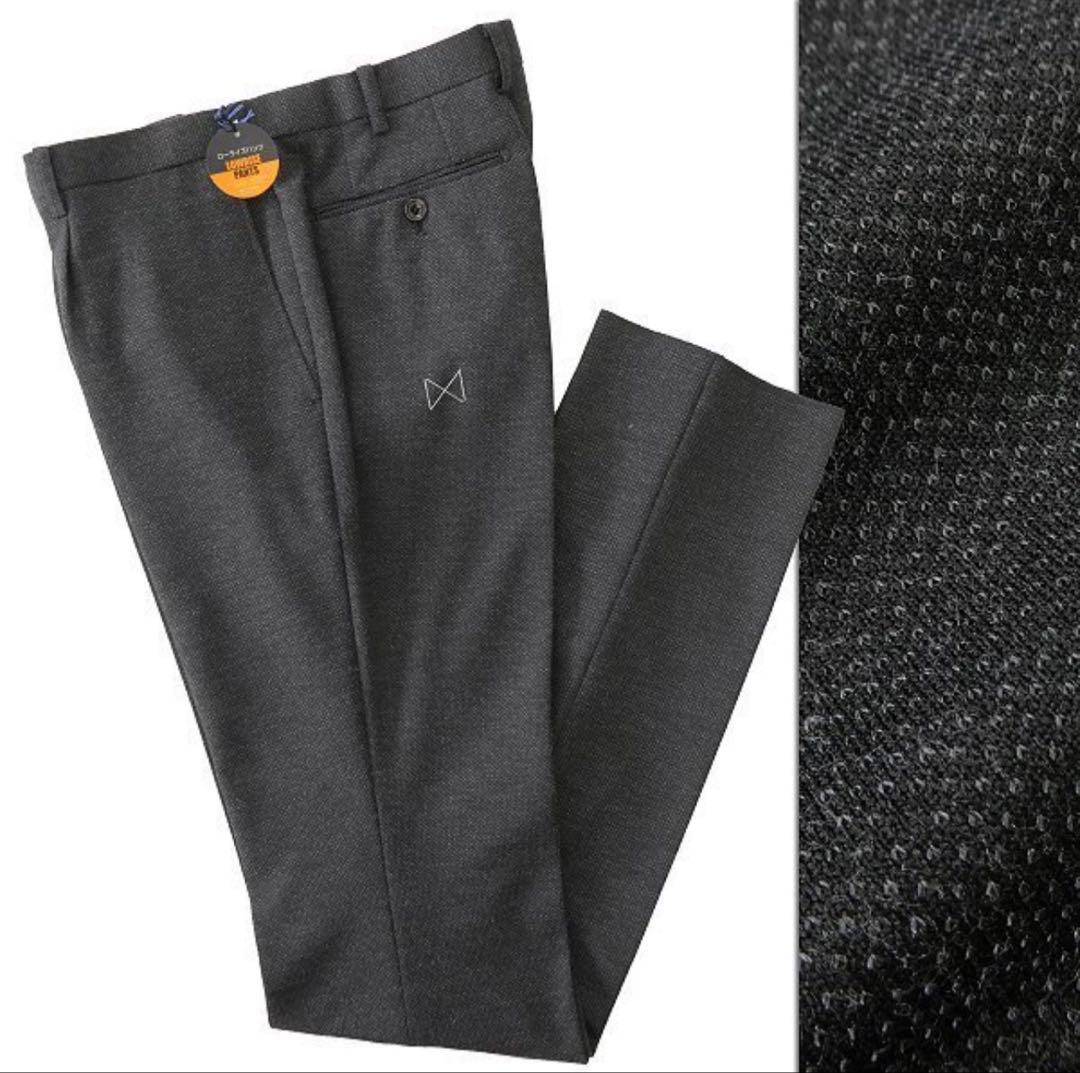 【新品】FICCE SPORTS 尾州 ジャージー Y6 黒灰 セットアップ