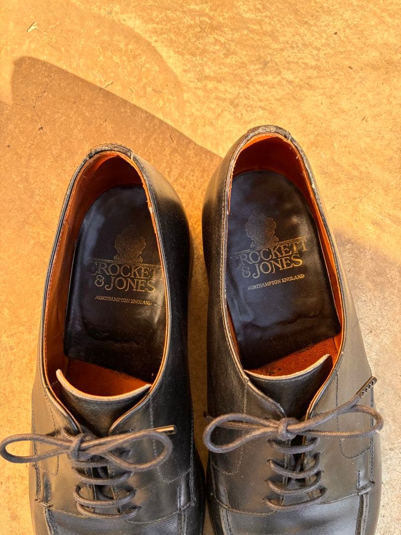 クロケット＆ジョーンズ【Crockett&Jones】 Uチップ　sizeUK8