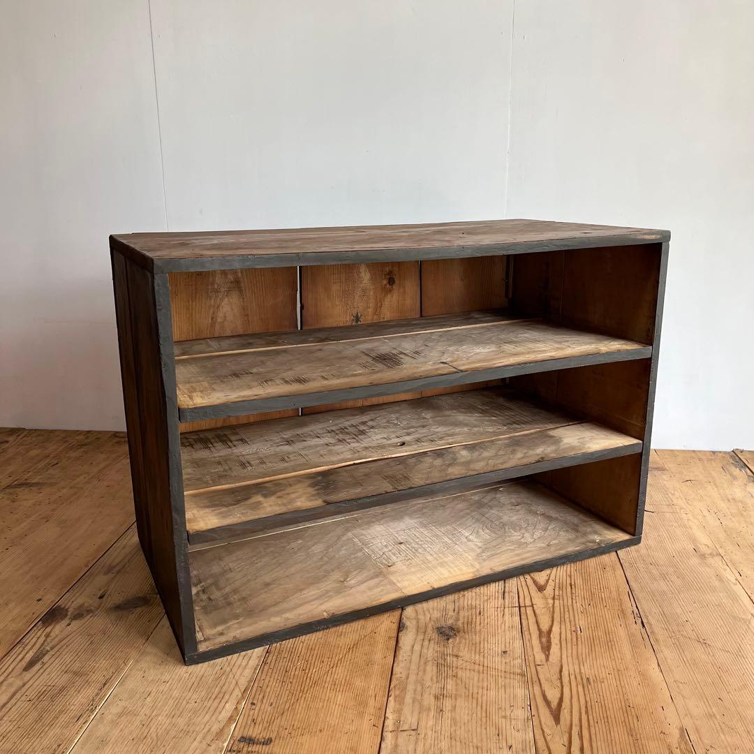 アンティーク チェスト 箪笥 ローボード テレビ台 昭和レトロ 3段 無垢材