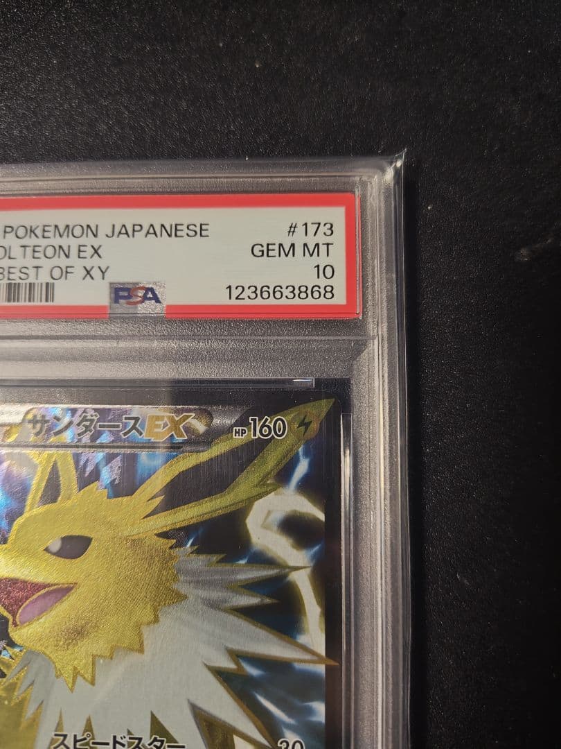 サンダースEX THE BEST OF XY 173/171 PSA10