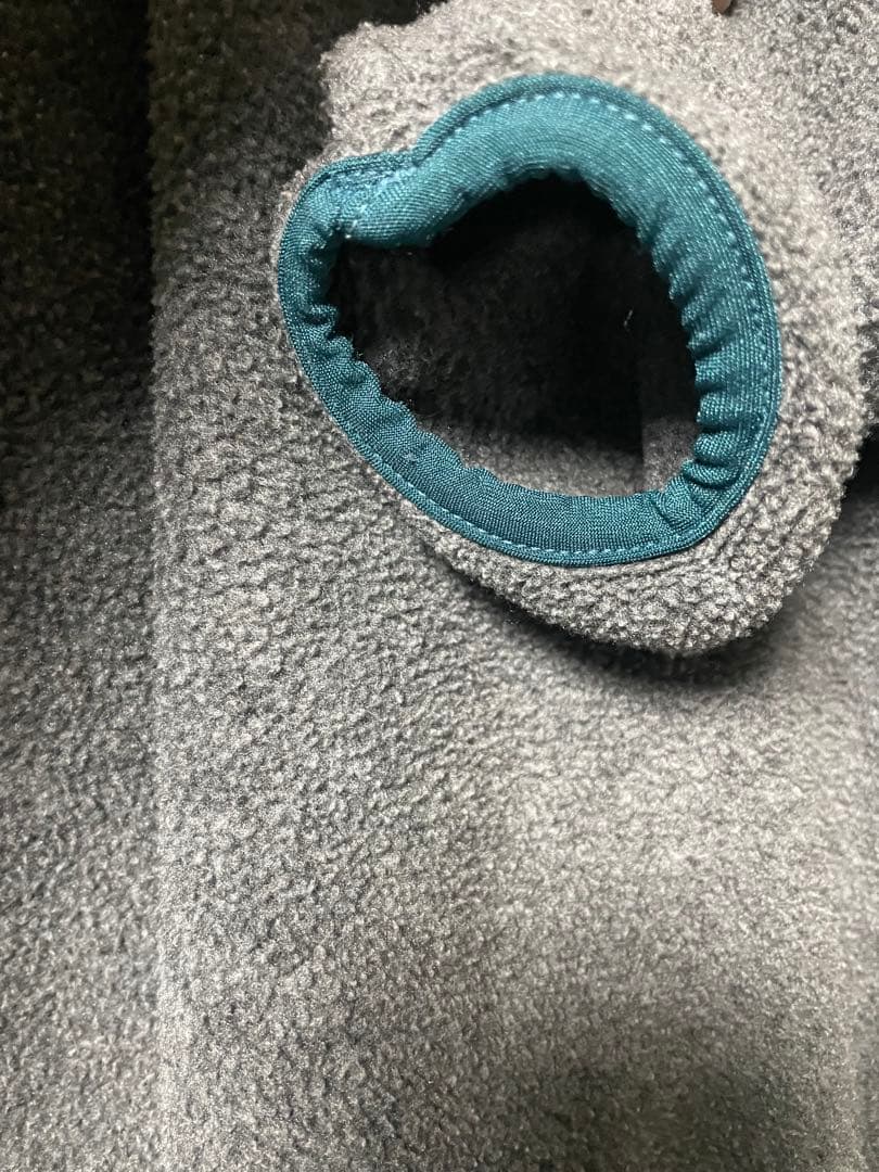 S*G様 希少 80sL.L.Bean ハーフスナップ フリース 筆記体ロゴ刺繍