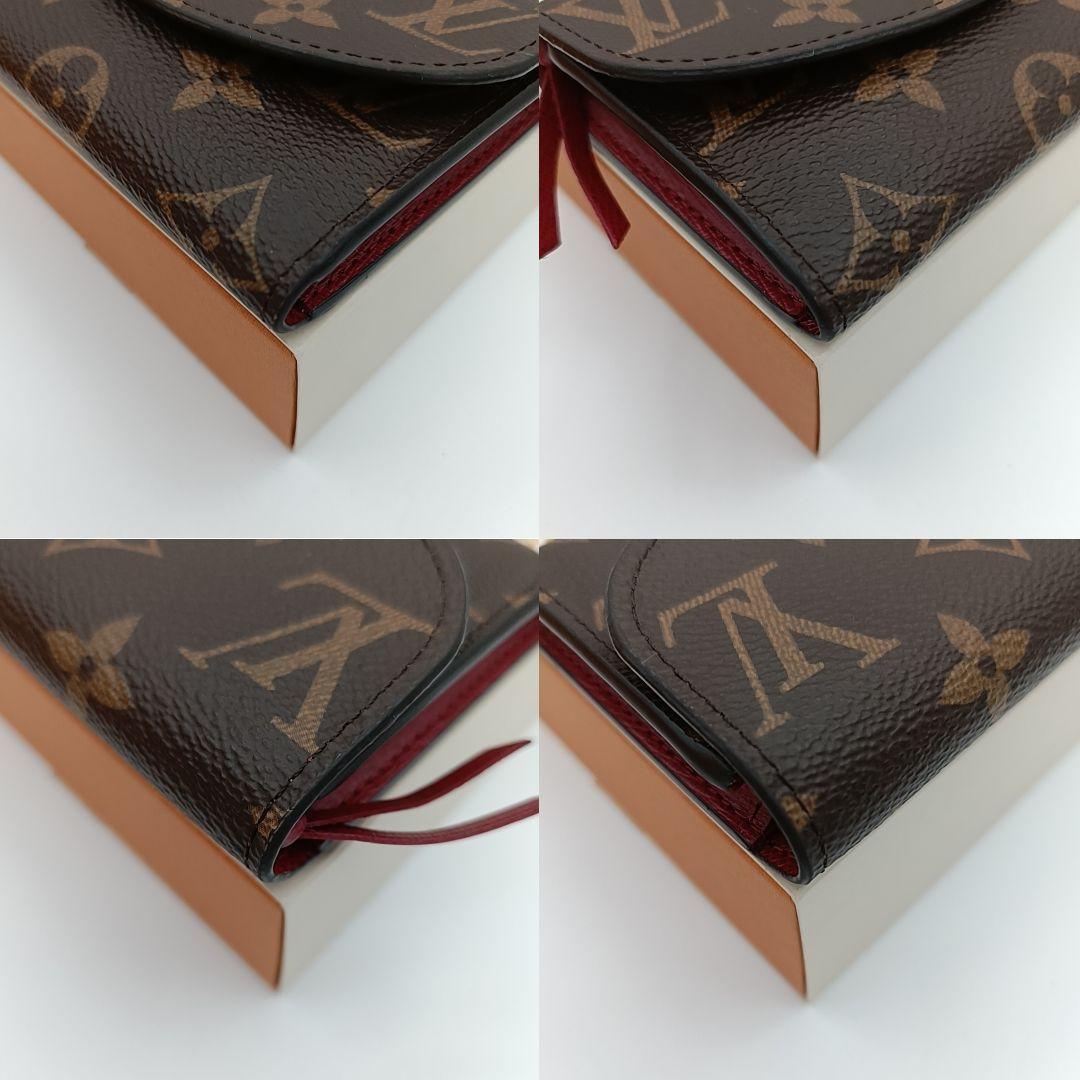 ルイヴィトン モノグラム ポルト モネ ロザリ　フューシャ　ケース　IC