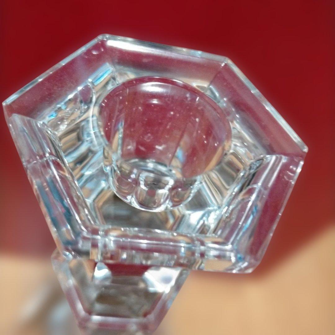 美品 Baccaratバカラ キャンドルスタンド アルクール