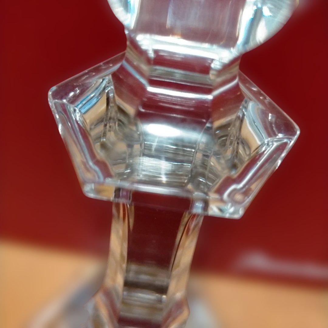 美品 Baccaratバカラ キャンドルスタンド アルクール