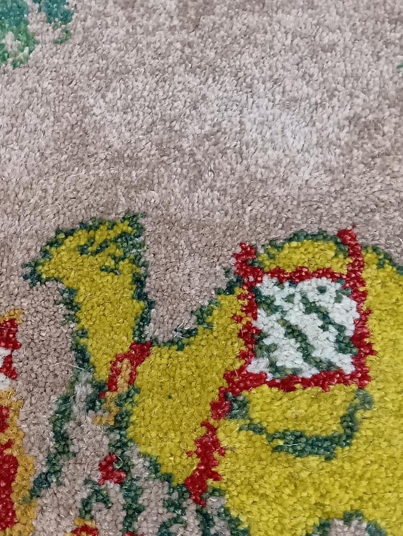 【レイさま専用】ペルシャ絨毯　ギャッベ　座布団　手織り　イラン(79)