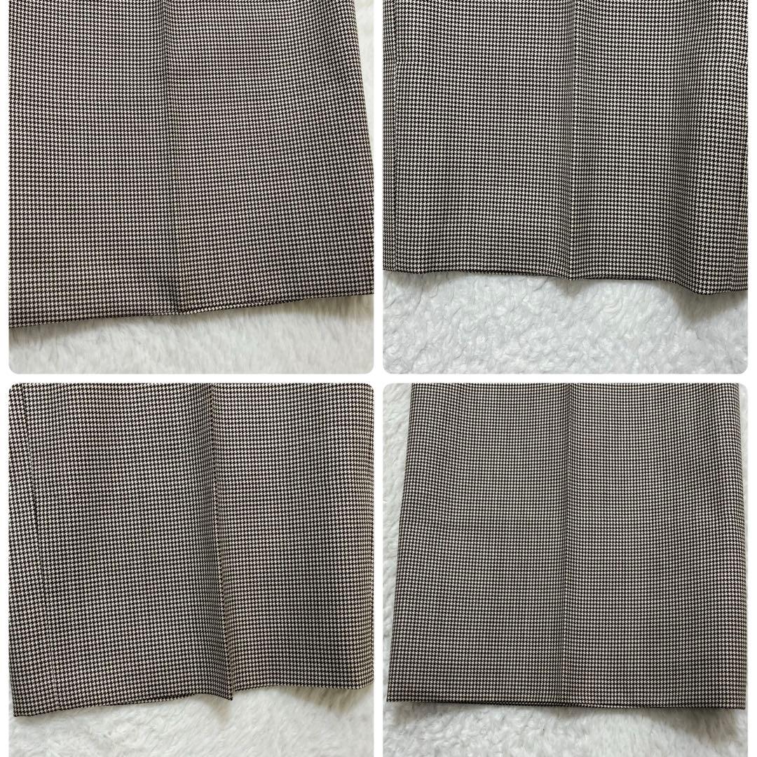 美品✨ユナイテッドアローズ 千鳥柄 ウール100% スーツセットアップ 46 M