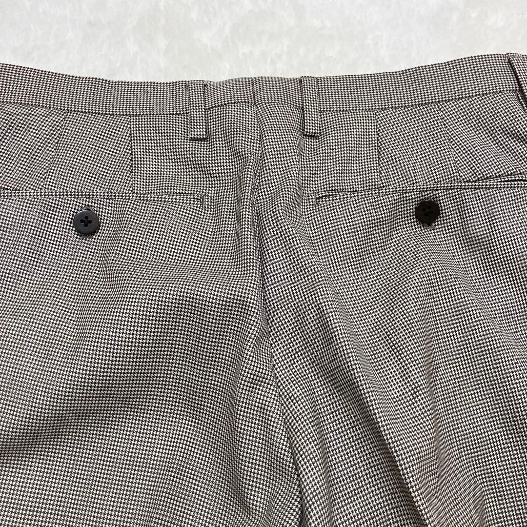 美品✨ユナイテッドアローズ 千鳥柄 ウール100% スーツセットアップ 46 M