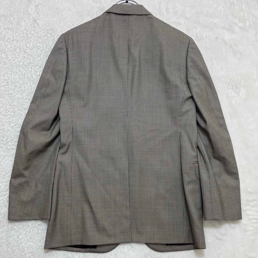 美品✨ユナイテッドアローズ 千鳥柄 ウール100% スーツセットアップ 46 M