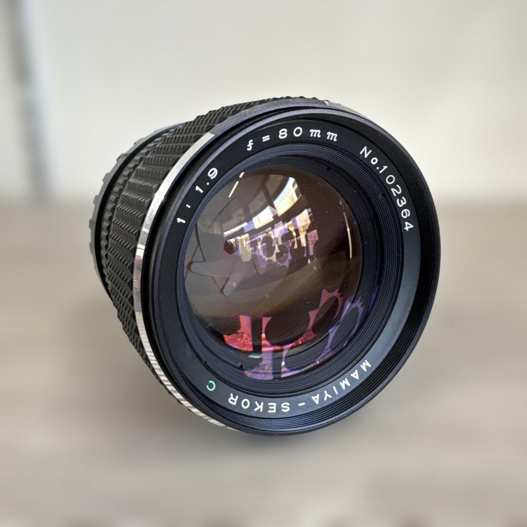 MAMIYA マミヤ SEKOR C 80mm F1.9 単焦点レンズ
